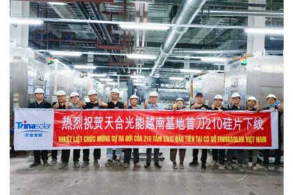 Trina Solar begins producing 210mm monocrystalline wafers in Vietnam