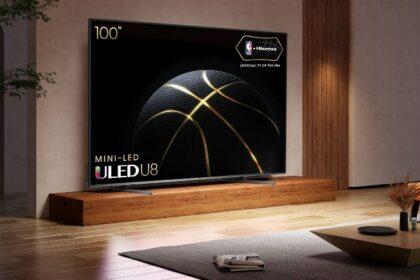 Hisense's 100-inch U8K TV Honours as Editors' Choices at CEDIA 2023