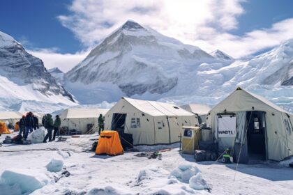 High-Speed Wi-Fi from Mount Everest Tourist Base Camp