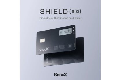 SecuX Shield BIO Revolutionizes Crypto Security: Introducing the Ultra-Slim Biometric Cold Wallet at TOKEN 2049