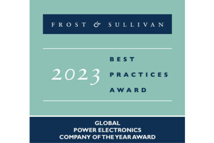 TMEIC Awarded Frost & Sullivan's 2023 Global Company of the Year Award for Revolutionizing the Power Electronics Industry with Its Innovative Technologies