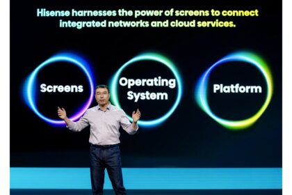 Hisense Group President Fisher Yu Elaborates Technical System "Screens, Operation System and Platform" at IFA 2023