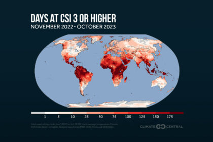 October 2023 capped the hottest 12-month span in recorded history