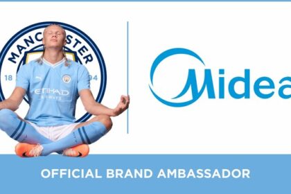 #H9meAzingMoments WITH ERLING HAALAND - MIDEA PRODUCTS DO HAVE AN OPINION ON ERLING HAALAND'S GOALS